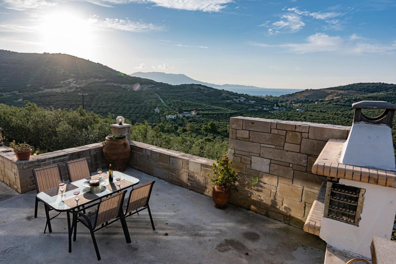 Rikanthos Stone Sea View Apartment Ι Falelianá Exterior foto